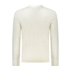 Hugo Boss White Wool Men Sweater -   -  Hugo Boss.