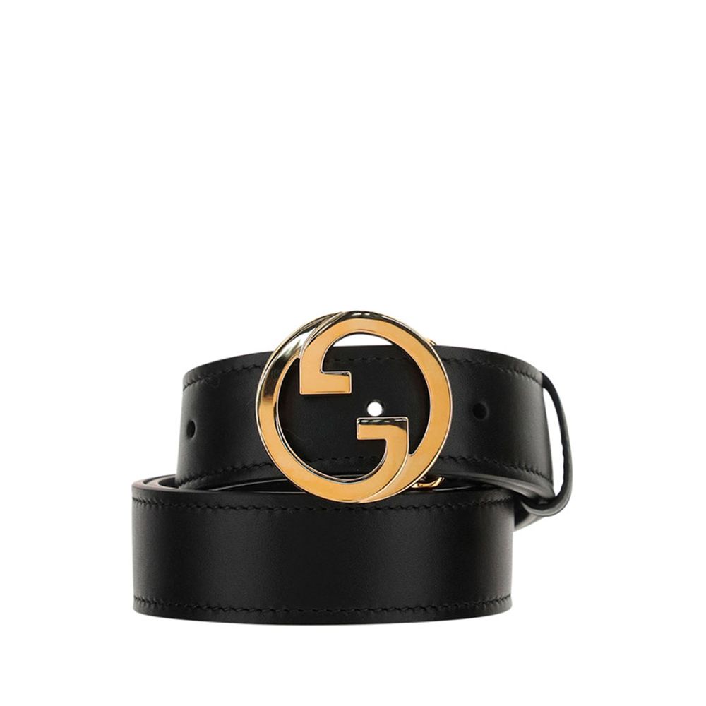 Gucci Leather GG Belt -   -  Gucci.