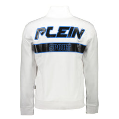 Plein Sport White Cotton Men Sweater -   -  Plein Sport.