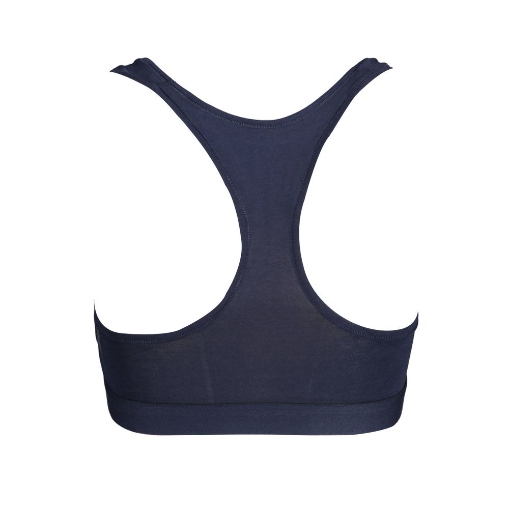 Tommy Hilfiger Blue Cotton Women Sports Bra -   -  Tommy Hilfiger.