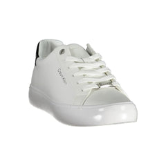 Calvin Klein White Leather Women Sneaker -   -  Calvin Klein.