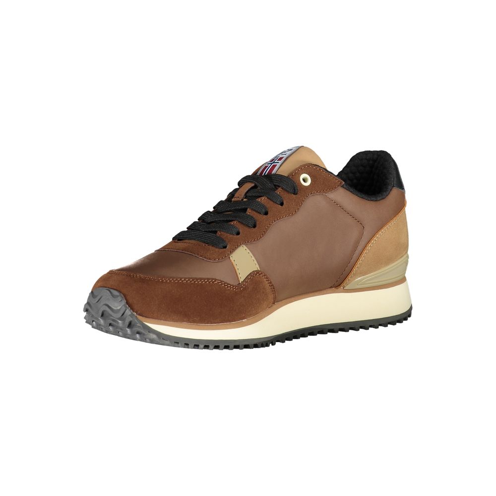 Napapijri Chic Contrast Laced Men's Sports Sneakers -   -  Napapijri.