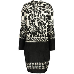 Desigual Chic Long Sleeved Coat with Contrast Details -   -  Desigual.