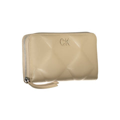 Calvin Klein Elegant Beige Multi-Compartment RFID Wallet -   -  Calvin Klein.