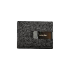 Calvin Klein Sleek Leather Card Holder with Money Clip -   -  Calvin Klein.