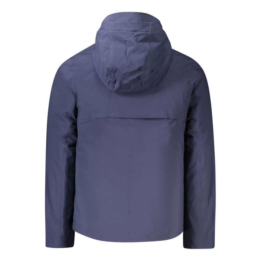 K-WAY Blue Polyester Mens Jacket -   -  K-WAY.