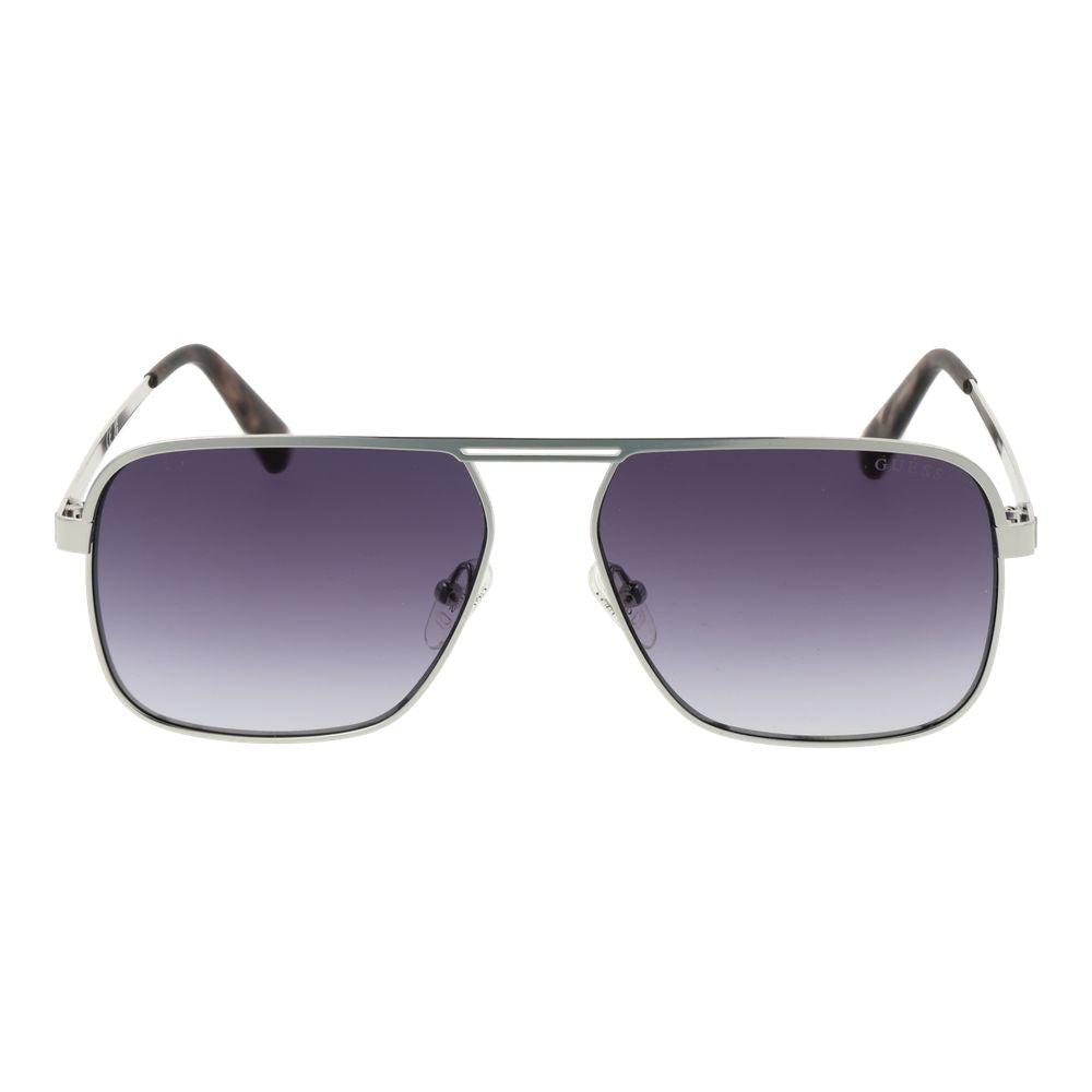 Guess Silver Men Sunglasses -   -  Guess.