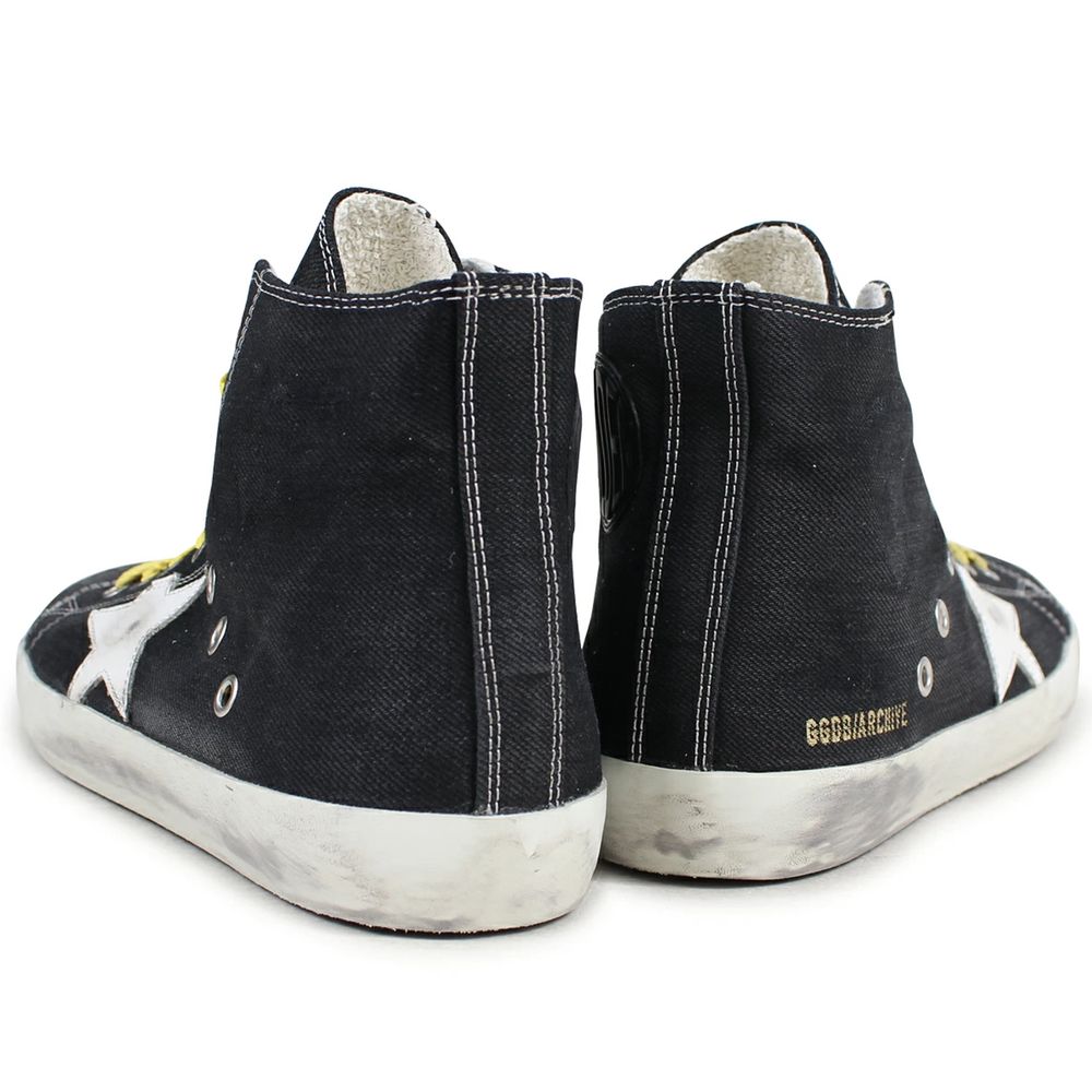 Golden Goose Black Canvas Sneaker -   -  Golden Goose.