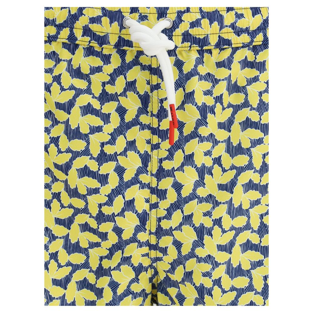 Kiton Logoed Swimshorts -   -  Kiton.