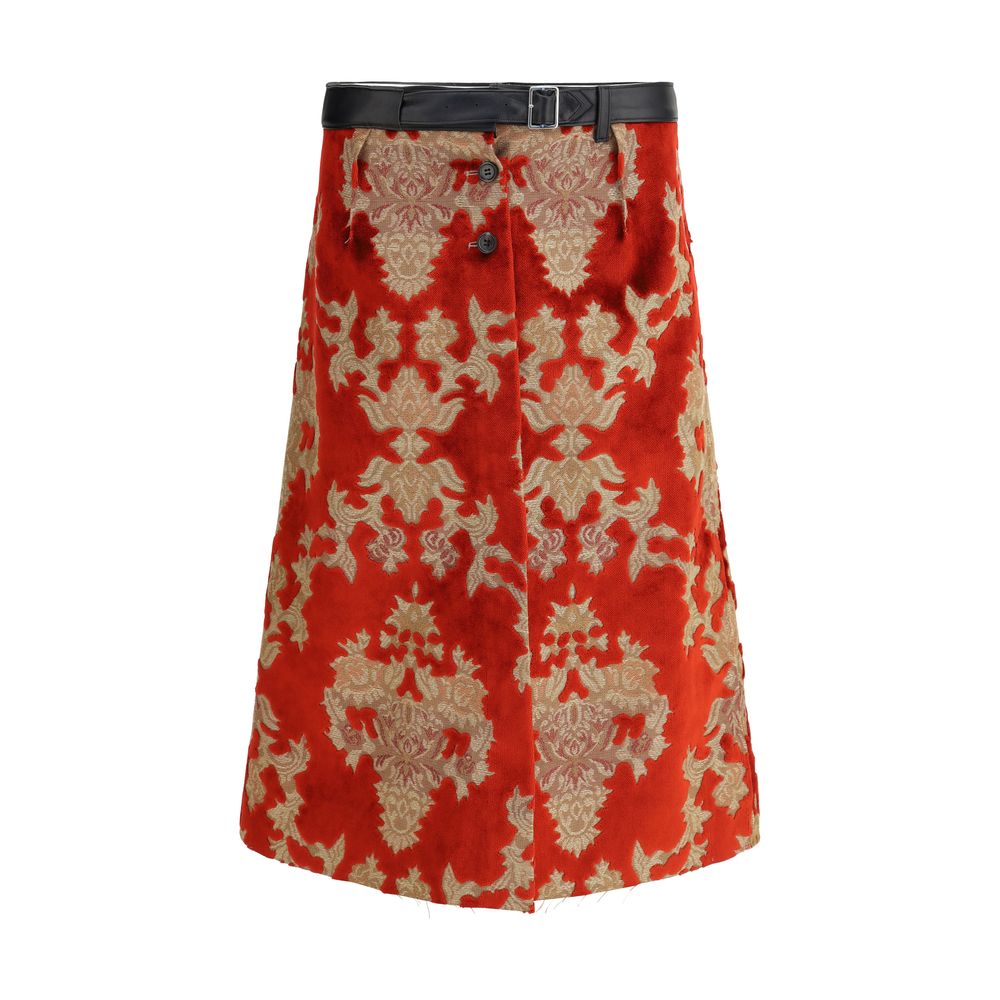 Undercover Midi Skirt -   -  Undercover.