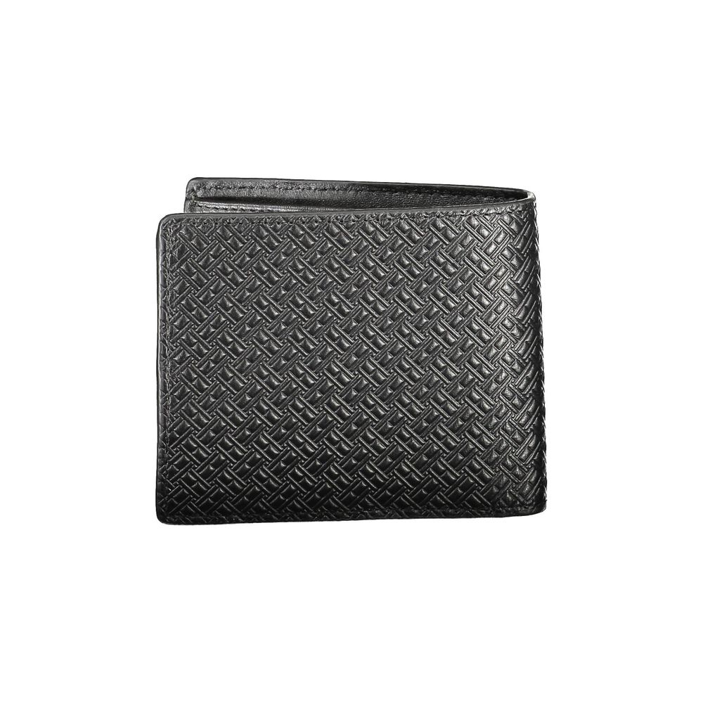 Tommy Hilfiger Black Leather Men Wallet -  Leather Wallet for Men -  Tommy Hilfiger.