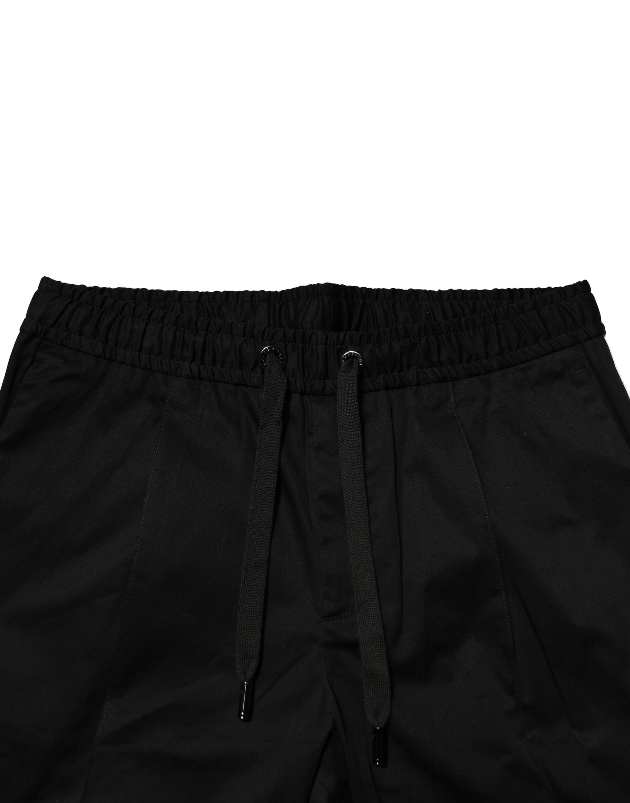 Dolce & Gabbana Black Cotton Mid Waist Jogger Pants -   -  Dolce & Gabbana.