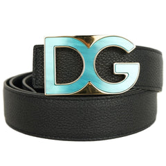 Dolce & Gabbana Black Calfskin Women Belt -   -  Dolce & Gabbana.