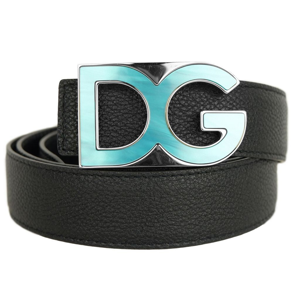 Dolce & Gabbana Black Calfskin Women Belt -   -  Dolce & Gabbana.