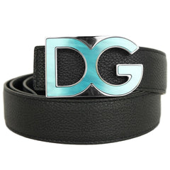 Dolce & Gabbana Black Calfskin Women Belt -   -  Dolce & Gabbana.