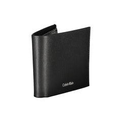 Calvin Klein Elegant Black Leather Wallet with RFID Blocking -  Wallets for Men -  Calvin Klein.