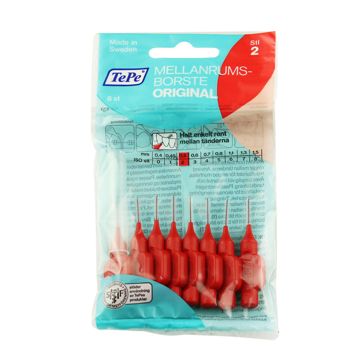 Interdental brushes Tepe (8 Units) -  Health and personal care, Oral care -  Tepe.