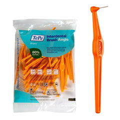 Interdental brushes Tepe Angle Orange 0,45 mm 25 Units -  Health and personal care, Oral care -  Tepe.