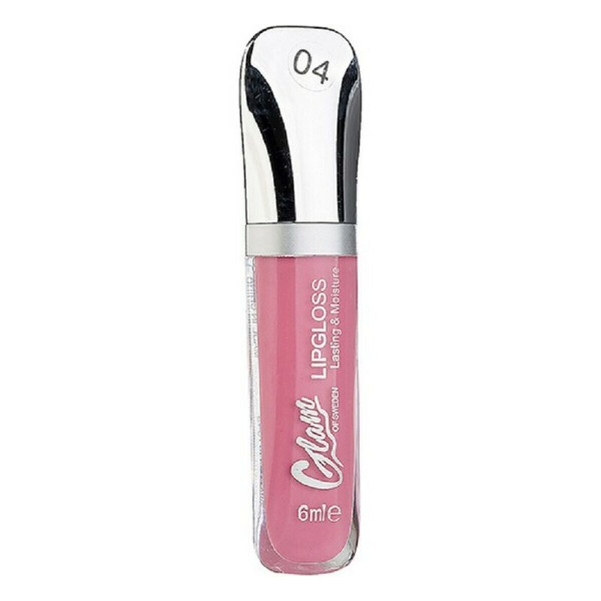 Lipstick Glossy Shine  Glam Of Sweden (6 ml) 04-pink power -  Beauty, Make-up -  Glam Of Sweden.