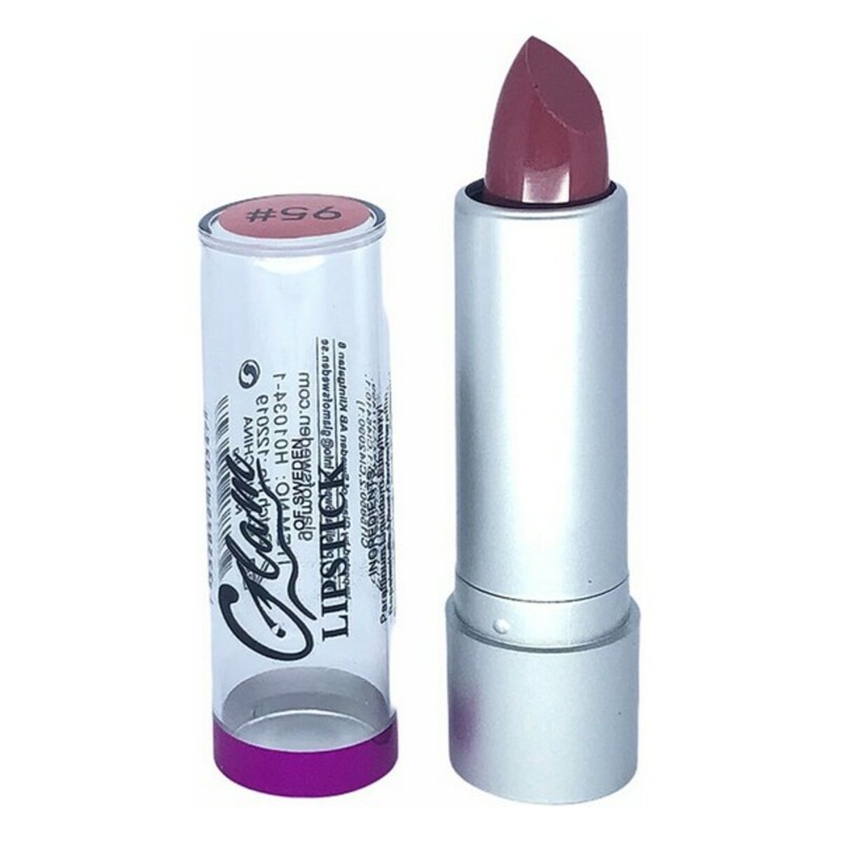 Lipstick Silver Glam Of Sweden (3,8 g) 95-grape -  Beauty, Make-up -  Glam Of Sweden.