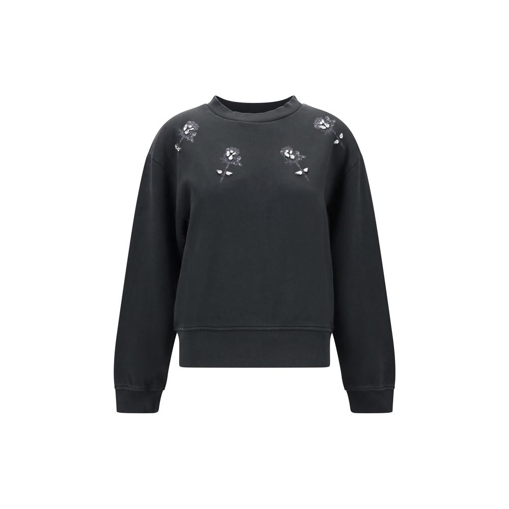 PINKO Rhinestone Sweatshirt -   -  PINKO.