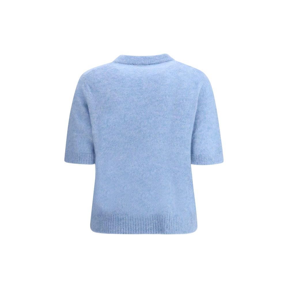 Ganni Puppies short sleeve Sweater -   -  Ganni.