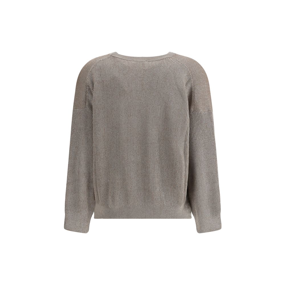 Brunello Cucinelli Lurex Sweater -   -  Brunello Cucinelli.