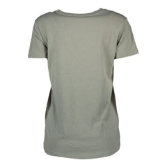 Silvian Heach Green Cotton Unisex T-Shirt -   -  Silvian Heach.