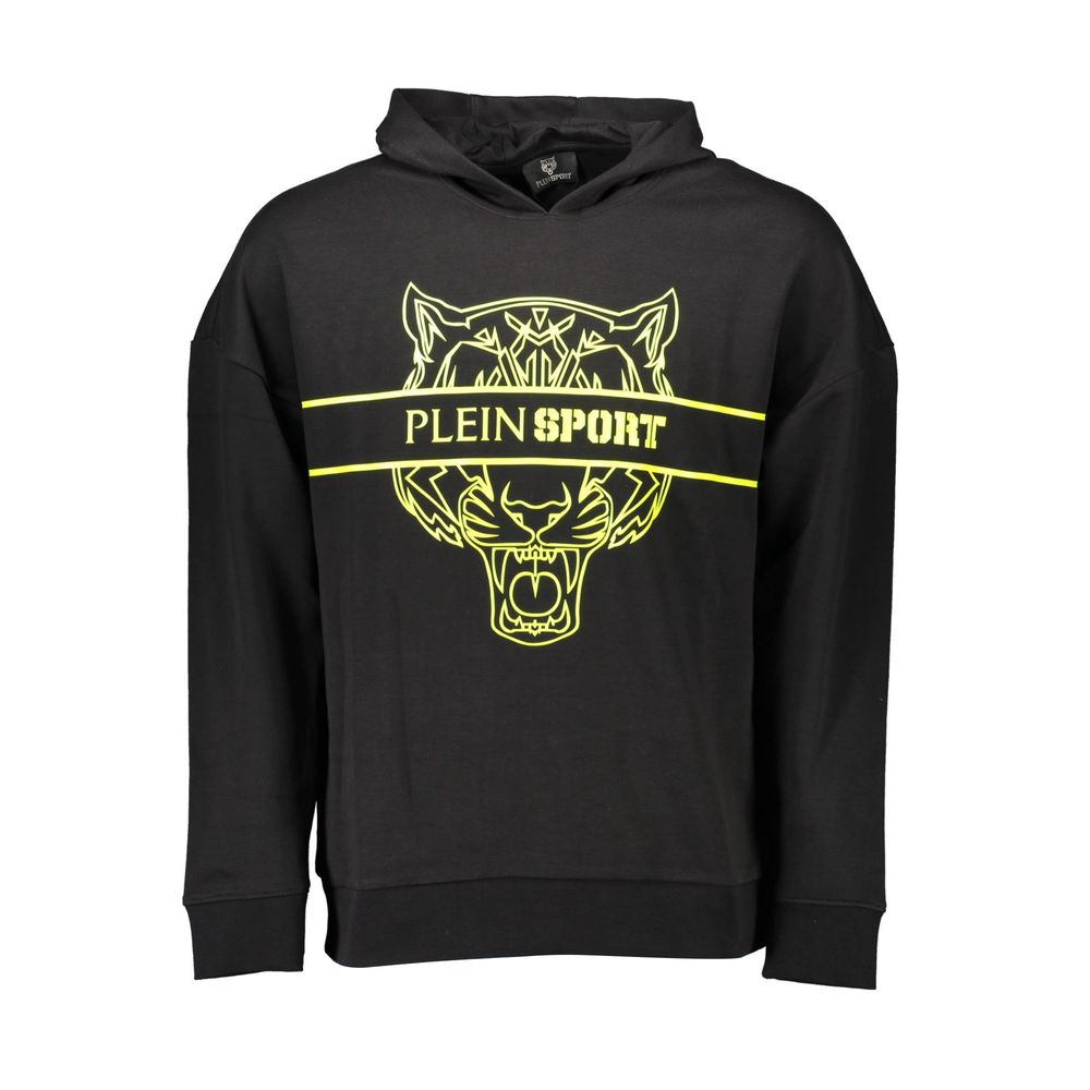 Plein Sport Black Cotton Men Sweater -   -  Plein Sport.