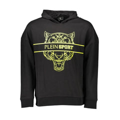 Plein Sport Black Cotton Men Sweater -   -  Plein Sport.