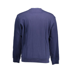 Napapijri Blue Cotton Men Sweater -   -  Napapijri.