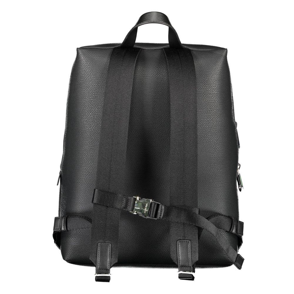 Calvin Klein Black Polyester Men Backpack -   -  Calvin Klein.