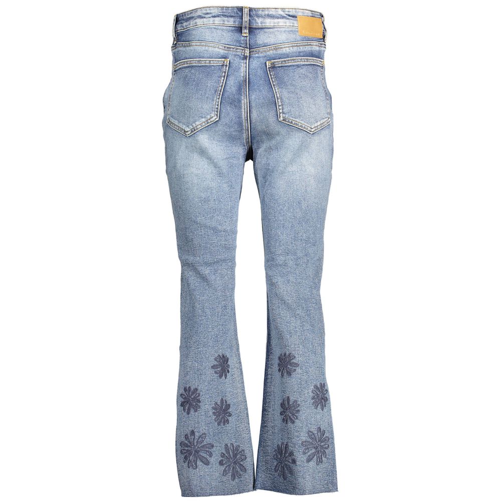 Desigual Blue Cotton Women Jeans -   -  Desigual.