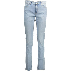 Gant Light Blue Cotton Women Jeans -   -  Gant.
