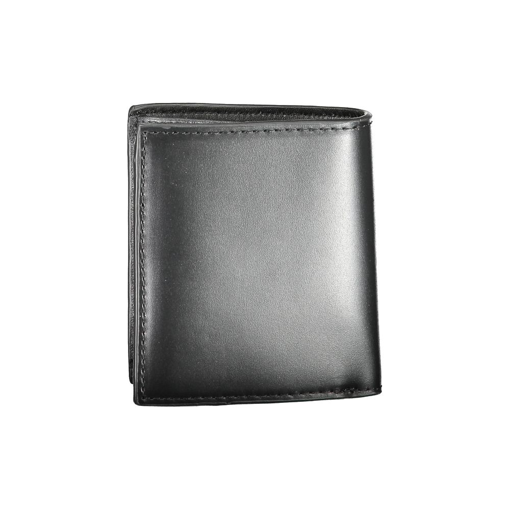 Tommy Hilfiger Black Leather Men Wallet -  Leather Wallet for Men -  Tommy Hilfiger.