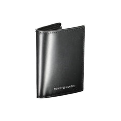 Tommy Hilfiger Black Leather Men Wallet -  Leather Wallet for Men -  Tommy Hilfiger.
