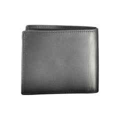 Tommy Hilfiger Black Leather Men Wallet -  Leather Wallet for Men -  Tommy Hilfiger.
