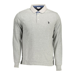 U.S. POLO ASSN. Brown Cotton Men Polo Shirt -   -  U.S. POLO ASSN..
