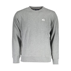 La Martina Gray Cotton Men Sweater -   -  La Martina.