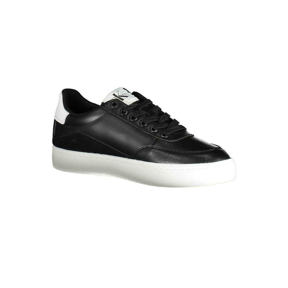 Calvin Klein Black Leather Women Sneaker -   -  Calvin Klein.
