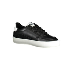 Calvin Klein Black Leather Women Sneaker -   -  Calvin Klein.