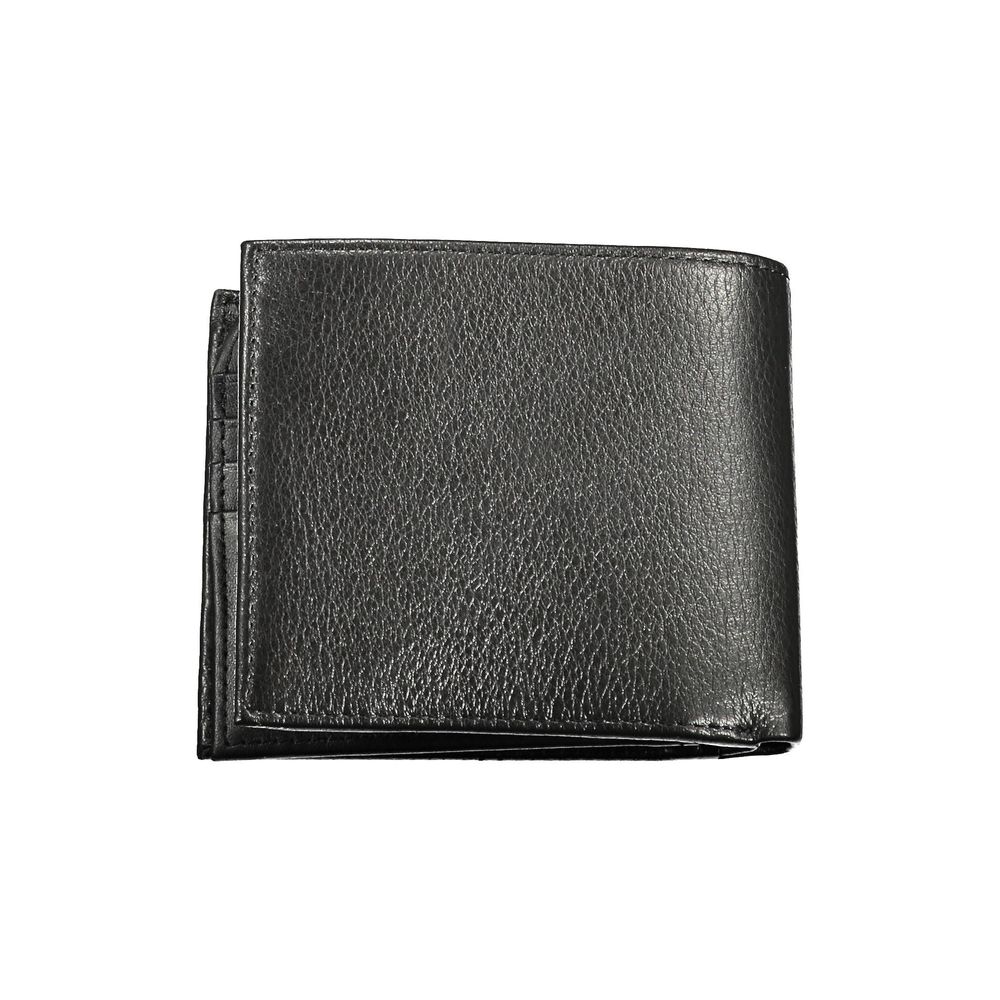 Tommy Hilfiger Black Leather Men Wallet -  Leather Wallet for Men -  Tommy Hilfiger.