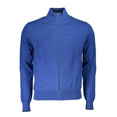 North Sails Blue Organic Cotton Men Sweater -   -  North Sails.
