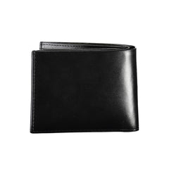 Calvin Klein Black Leather Men Wallet -  Leather Wallet for Men -  Calvin Klein.