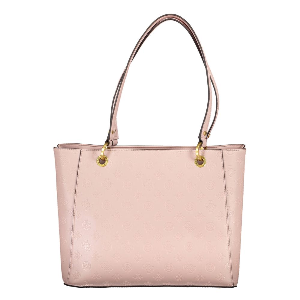 Guess Jeans Pink Polyethylene Handbag -   -  Guess Jeans.