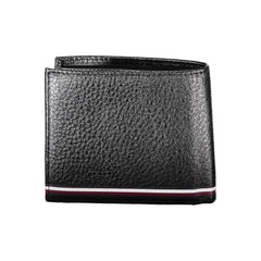 Tommy Hilfiger Black Leather Men Wallet -  Leather Wallet for Men -  Tommy Hilfiger.