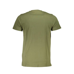 Cavalli Class Green Cotton T-Shirt -   -  Cavalli Class.