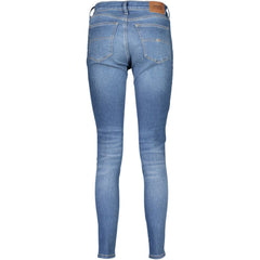 Tommy Hilfiger Light Blue Cotton Women Skinny Jean -   -  Tommy Hilfiger.