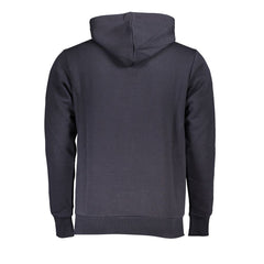 U.S. Grand Polo Blue Hooded Sweatshirt with Embroidery -   -  U.S. Grand Polo.