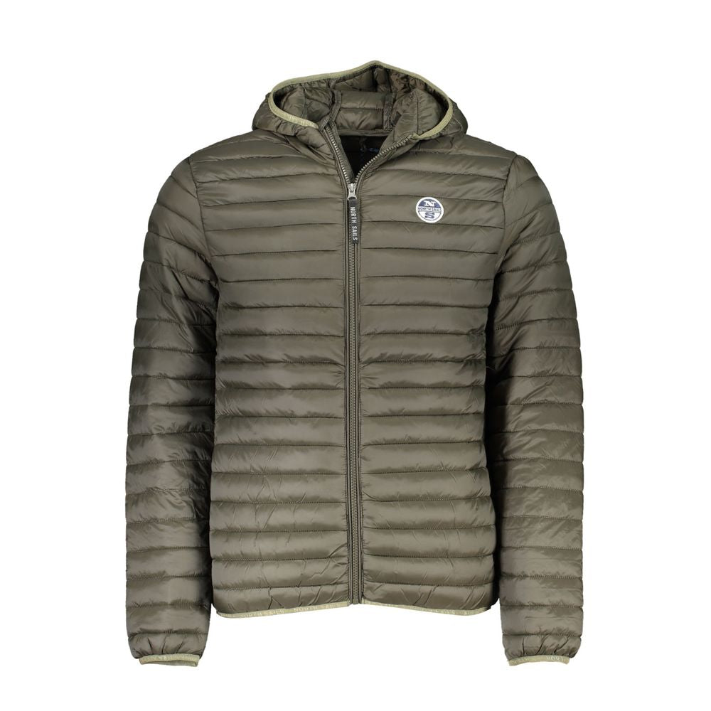North Sails Green Polyamide Men Jacket -   -  North Sails.